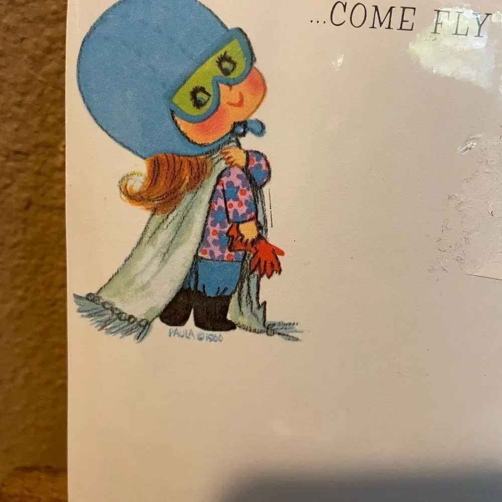 Paula Co 1960’s Come Fly With Me Stationary  with Envelops Sealed